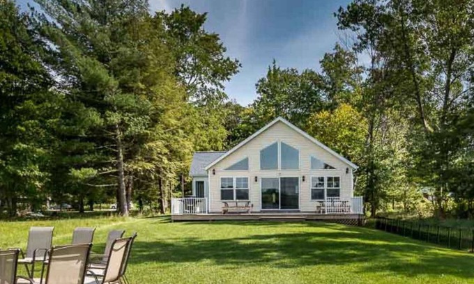 Kendall Casa | RESERVAR 2019 * Sunset Shores Lk House-Lakefront Pvt Beach / Dock-South Haven / Saugatuck