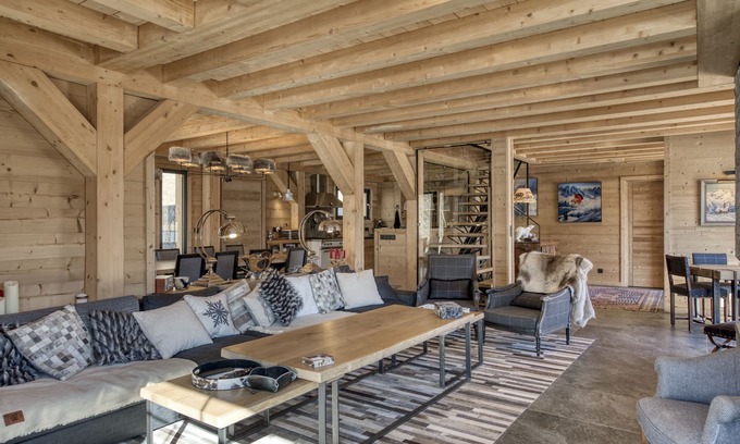 Le Bettex Chalet De Esquí | Vaste Chalet au Bettex, Avec vue Magique sur le Mont Blanc