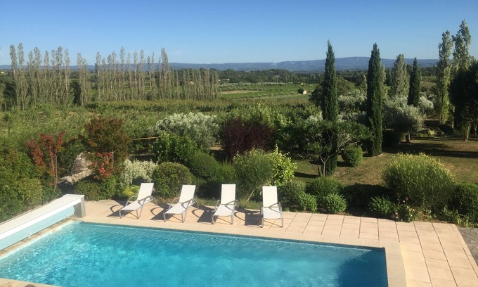 Saint-Hippolyte-le-Graveyron Casa | A los pies de Barroux, cerca del Mont Ventoux y Dentelles