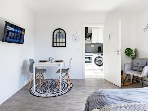 Altenessen Apartamento | VAZ Apartments Essen, Küche, WLAN, TV, Netflix, ca 15 Min Messe u HBf