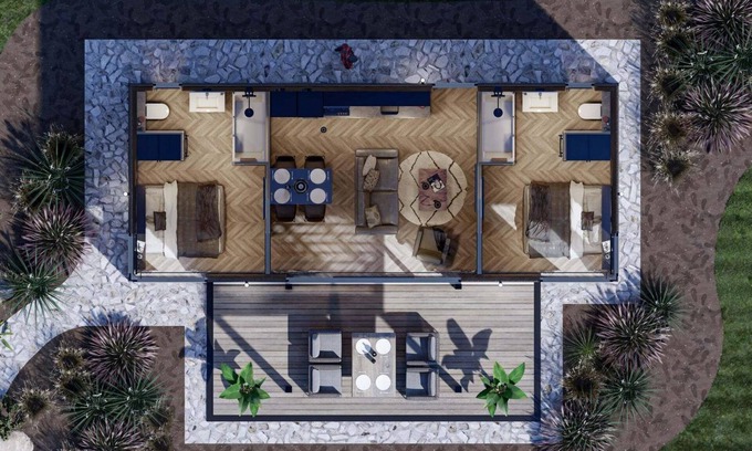 Ede Chalet De Esquí | ✓ Veluwehoeve at Bospark Ede ✓ Holiday home for 4 people ✓ Located in Ede (Gelderland) ✓ Holiday resort in the Veluwe region ✓ Book directly at the resort