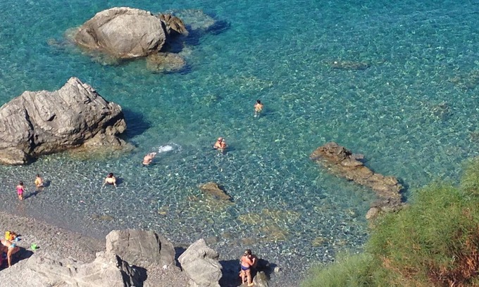 Bova Marina Apartamento | VERANDA EN EL MAR - CASA DE MAR EN CALABRIA