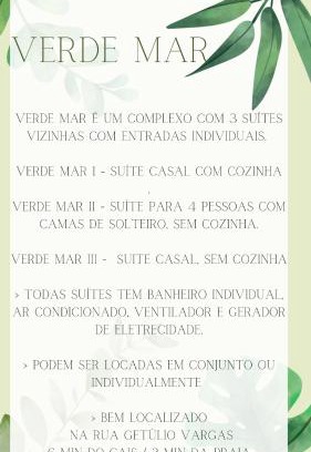 Ilha Grande Apartamento | Verde Mar