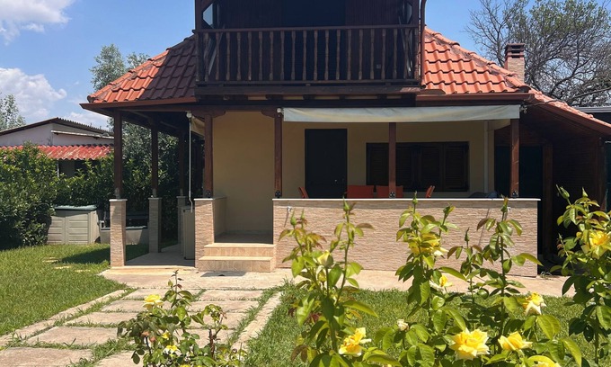 Nea Propontida Cabaña | Vergia Coast - 500m from the beach - Tranquil getaway with garden