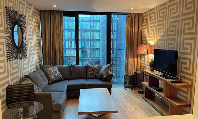 Laurieston Apartamento | Impresionante apartamento de un cuarto de milla con vista al parque, cerca del c