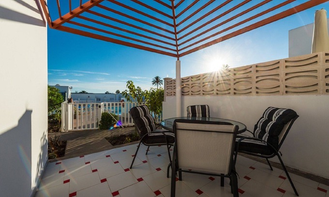 Sonnenland Casa | Muy cómodo exclusivo reformado bungalow con aparcamiento, wifi gratis y piscina