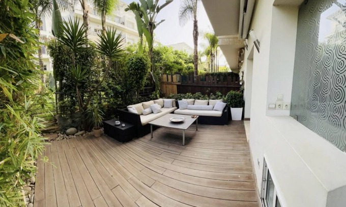 Anfa Apartamento | very nice appartment with big garden inside the building