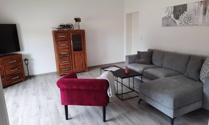 Eicklingen Apartamento | Apartamento muy espacioso en el edificio del hotel.
