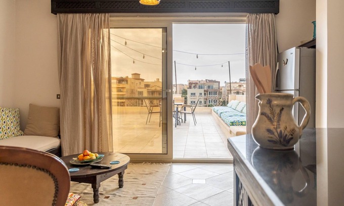 The 5th Settlement Apartamento | VESTA - Superior Roof APT - 1BR - New Cairo (IV)