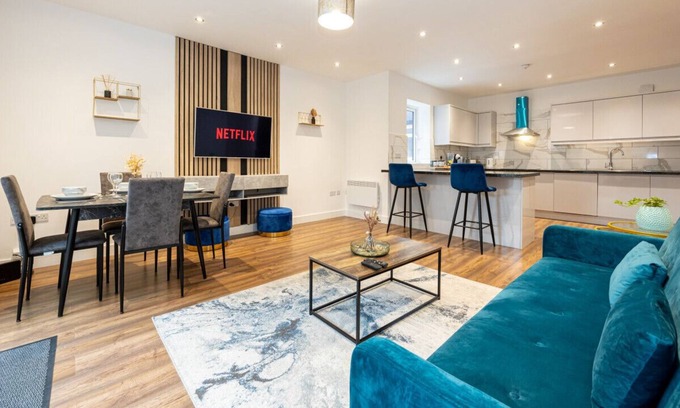 Manchester Apartamento | Vibrant 2BR Apartment *Sleeps 5* *Free Parking*