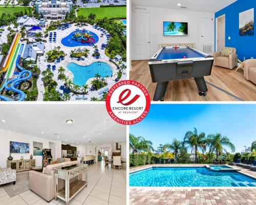 West Kissimmee Casa | Vibrant Home Near Disney With Private Pool, Waterpark And Resort Acces At Encore Resorts Reunion - 221Fl