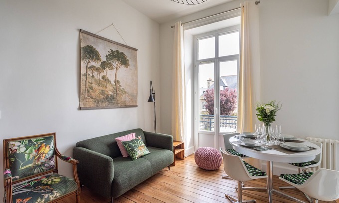 Saint-Servan Apartamento | Victoria Belle Vue - Dos Habitaciones Piso, Capacidad 4