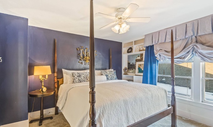 West Central Casa | Victorian gem near downtown with private hot tub, grill & enclosed backyard
