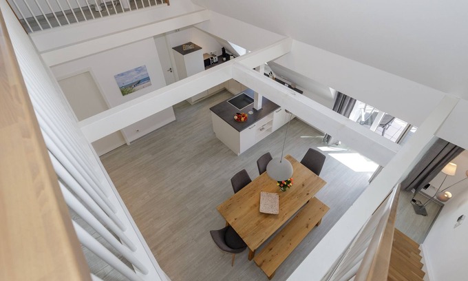Alt Gaarz Apartamento | Viel Charme zum Wohlfühlen auf Zwei Etagen - mit Balkon