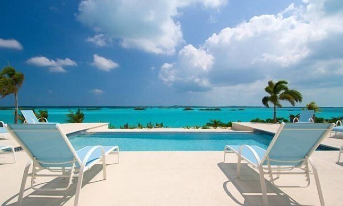 Ocean Point Villa | Breezy Palms Waterfront Villa View & Infinity Pool