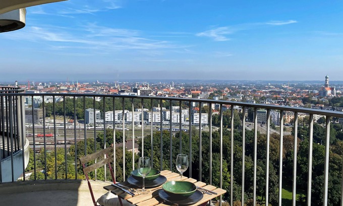 Antonsviertel Apartamento | View over the city | Studio at the congress hall