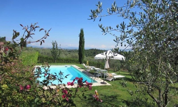 San Casciano in Val di Pesa Villa | Villa Salivolpe - en la cima de una colina en Chianti