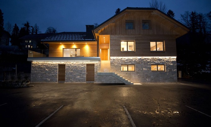 Bled Villa | Vila Alpina - Habitación moderna y cómoda en un entorno tranquilo y natural.