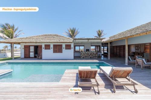 Fortim Casa | Vila Oásis, acorde com VISTA para o MAR no Fortim