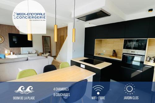 Stella-Plage Casa | Villa à la plage - au coeur de Stella-Plage
