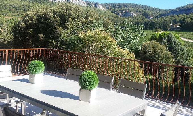 Roquefort-la-Bedoule Villa | Villa a 10mn de Cassis, vista dominante de los viñedos