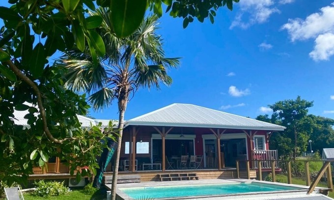 Sainte-Anne Villa | Nudo en la piscina, 180 ° vistas al mar, el paraíso !!!!