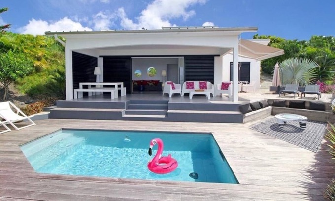 Trois-Ilets Villa | Villa 2 habitaciones & 2 magnos vista panoramiche al mar Caribe