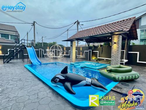 Malacca City Casa | Villa 20Pax4B3B PrivatePool/Karaok/Pooltable/BBQ