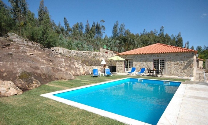 Cossourado Villa | Villa 237 Granite Stone Cottage w/ Private Pool