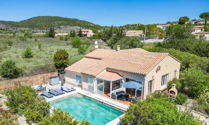Argeliers Villa | Villa 8 personas con piscina privada.