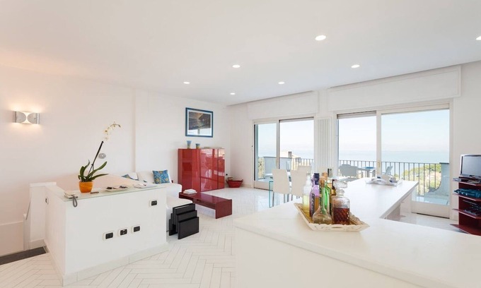 Priora Villa | Villa Abate con vistas a la bahía de Nápoles