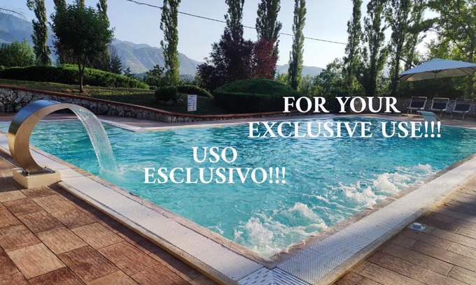 Casalvieri Casa | Villa Abete Azzurro con Piscina