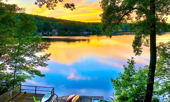 Highland Lakes Chalet De Esquí | VILLA ADRIANA LAKE DREAM FRONT HOME