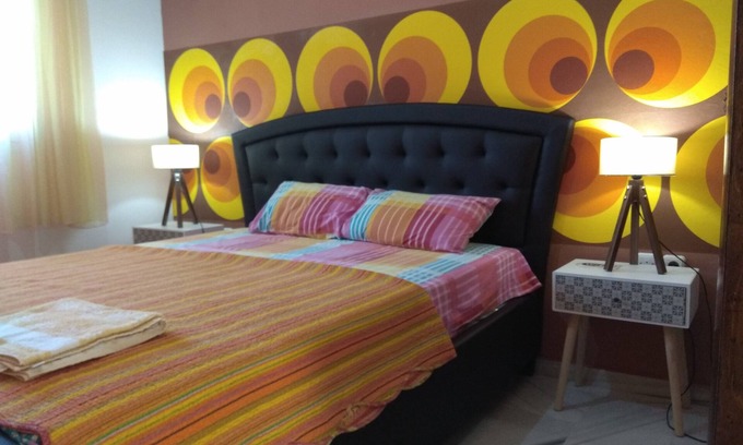 Emmanouil Pappas Casa | Villa Agnanti Apts · Suite Retro LUX Double Space para 4 personas