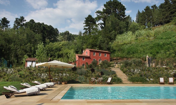 Camaiore Villa | Villa Allegra, 100 Acre Countryside Villa, 210m², Tenis, Piscina impresionante