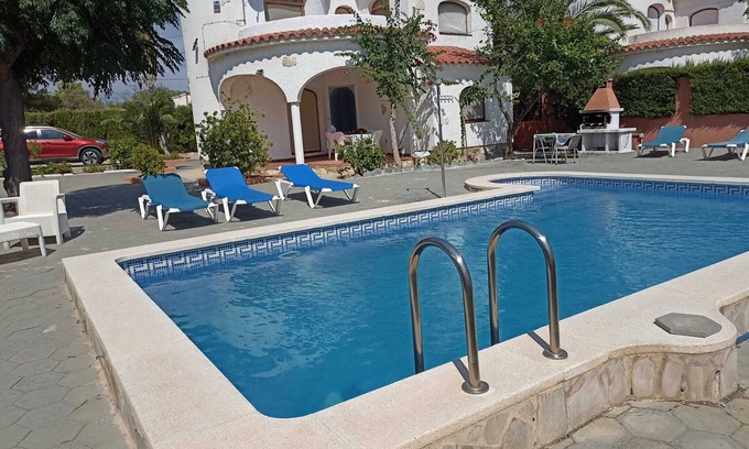 Les Tres Cales Villa | Villa 'Aloy' con piscina privada, Wi-Fi