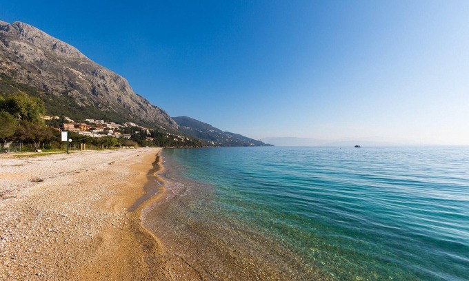 Barbati Villa | Villa Amalia Large Private Pool Walk to Beach Sea Views A C Wifi - 2120
