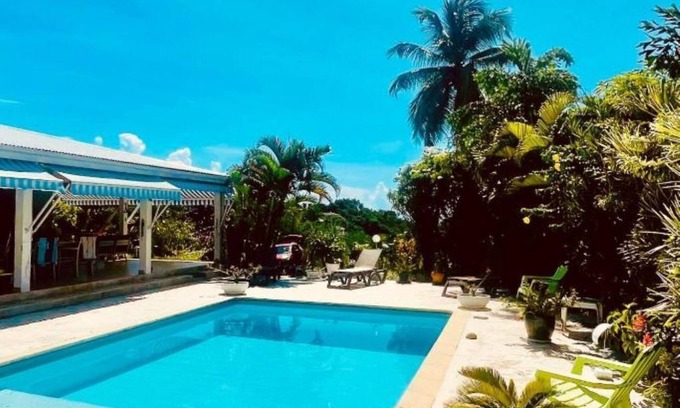 Le Gosier Casa | Encantadora villa en GOSIER, piscina, hermosa vista al mar, sin vecinos.