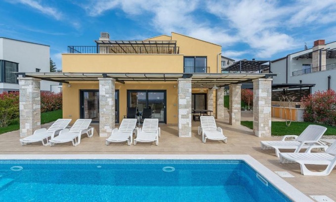 Materada Villa | Villa Andreas Matelići with Beautiful Sea View