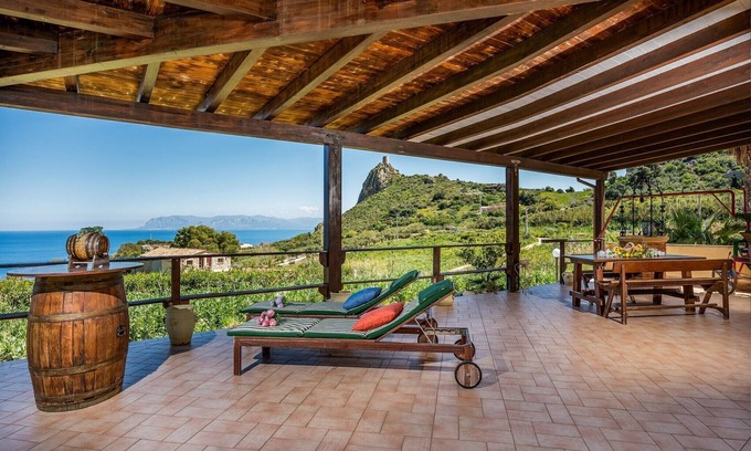 Scopello Villa | Villa Anna 2 Km From the Zingaro Nature Reserve