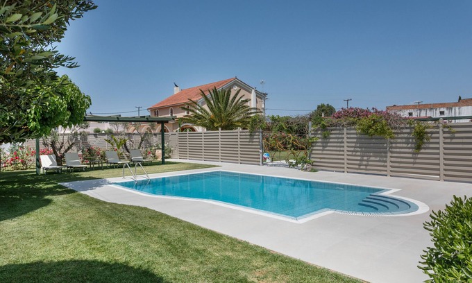 Agrilia Villa | Villa 'Anogia 1' con vistas a la montaña, Wi-Fi y aire acondicionado