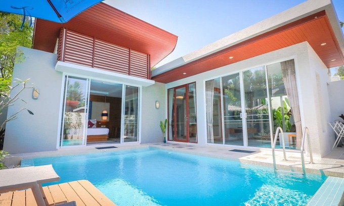 Khuekkhak Villa | Villa Apsara - Una villa de 1 dormitorio con piscina privada en Khaolak U1