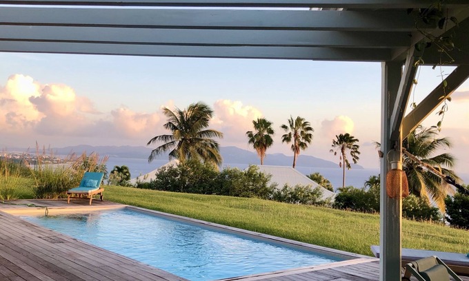Case-Pilote Casa | Villa AQUA - perla del norte del Caribe con vistas excepcionales
