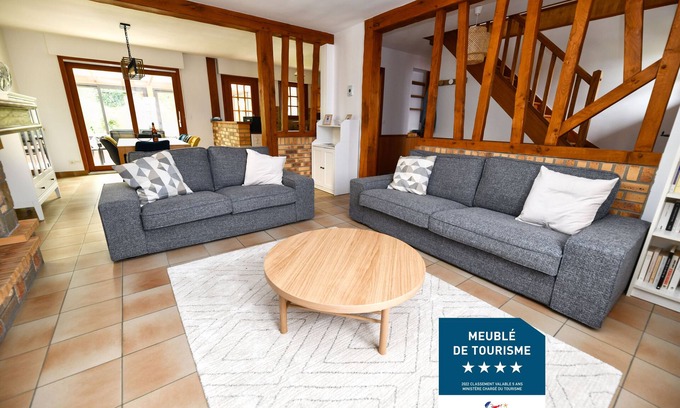 Eu Villa | Villa aux Oliviers ****, 5 minutes from the sea!