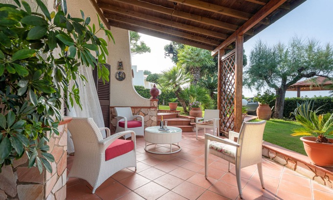 Mazzaforno Villa | Villa "Azzurra" con vistas al mar, terraza privada y aire acondicionado