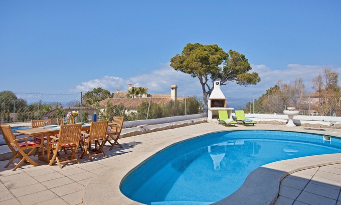 Badia Gran Villa | Villa Bahías - con piscina privada