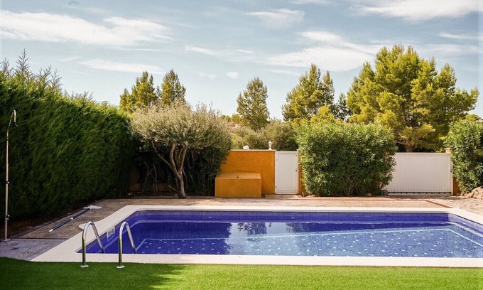 Les Tres Cales Villa | "Villa Bali" con piscina, terraza y Wi-Fi