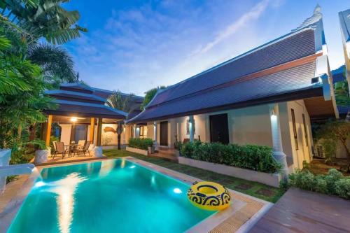 Laem Set Villa | Villa Bang Kao 3br - Private Pool & Walk To Beach