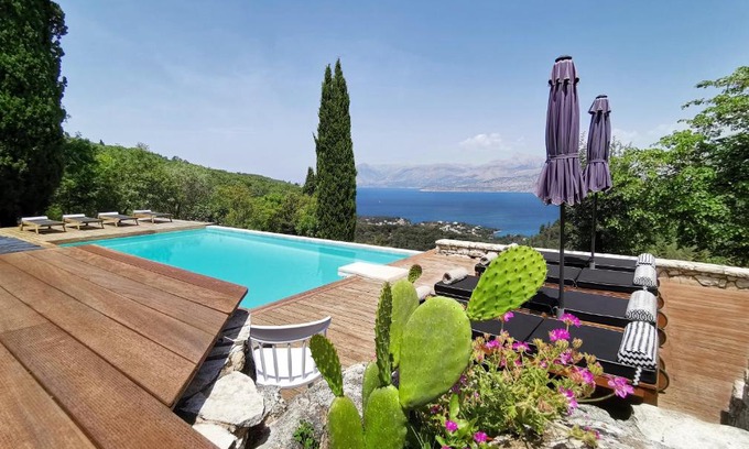Petaleia Villa | Villa Bella Vista Corfu