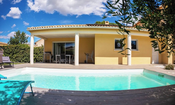 Montpeyroux Villa | Villa entre mar y matorral, en el corazón de Herault